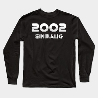 born 2002 birthday present Long Sleeve T-Shirt